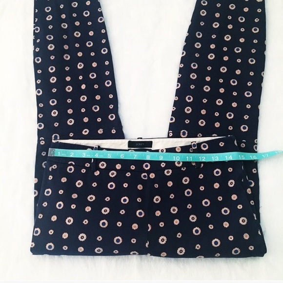 J. Crew Navy Foulard Minnie Pants - Picture 4 of 7